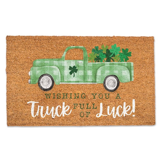 Truck Full of Luck Doormat